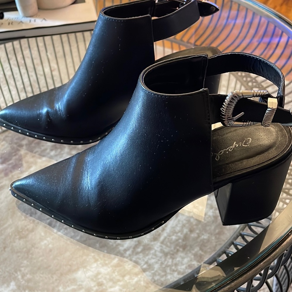 Black booties
